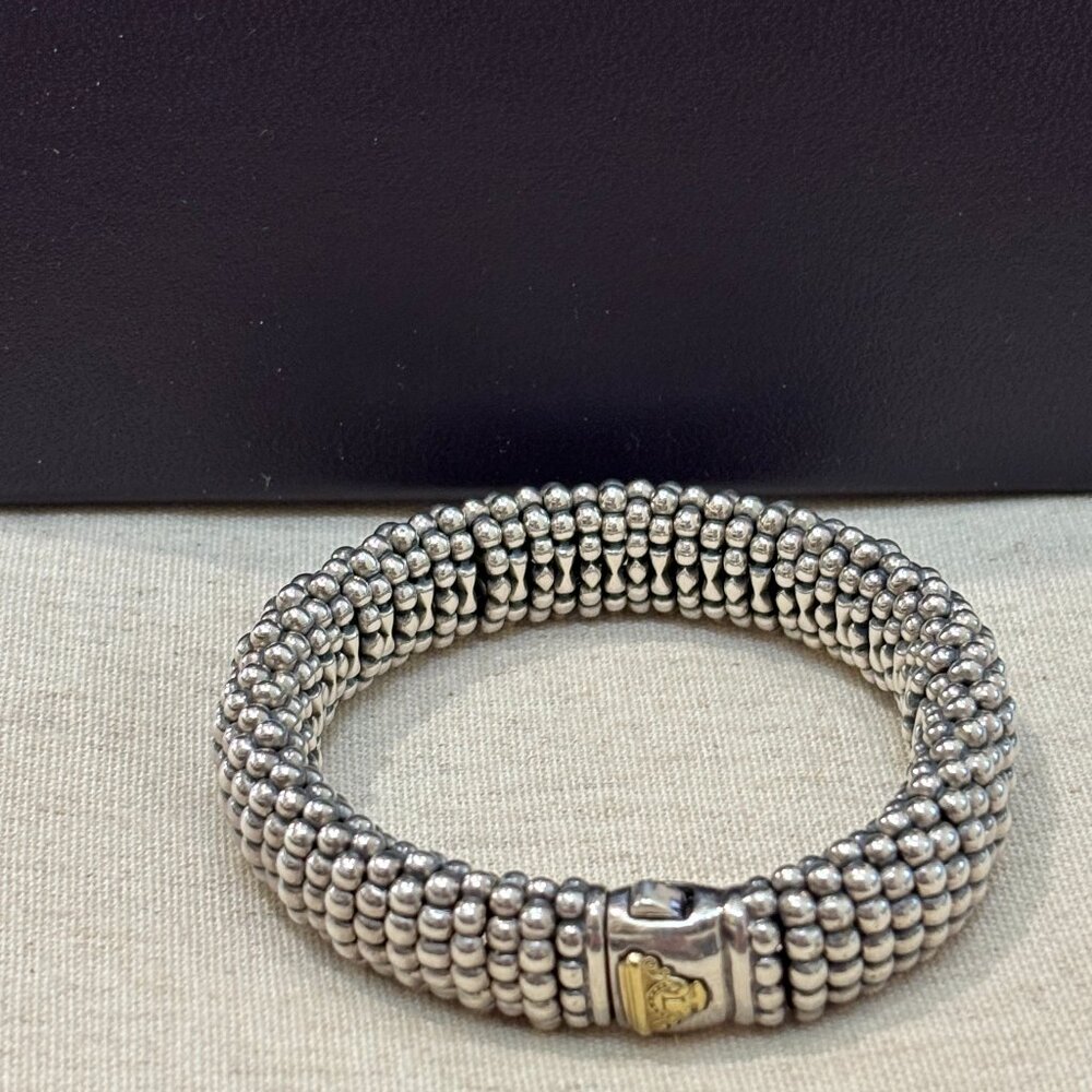 Lagos Signature Caviar Bracelet 15Mm - Picture 11 of 16